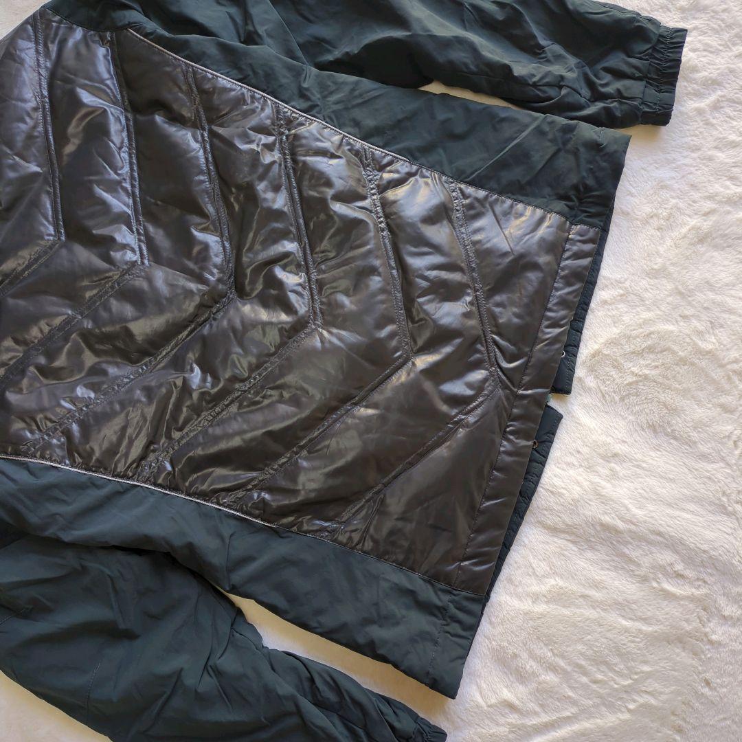 マンシングウェア ナイロンジャケット ゴルフウエア ダウン 中綿 深緑 メンズ