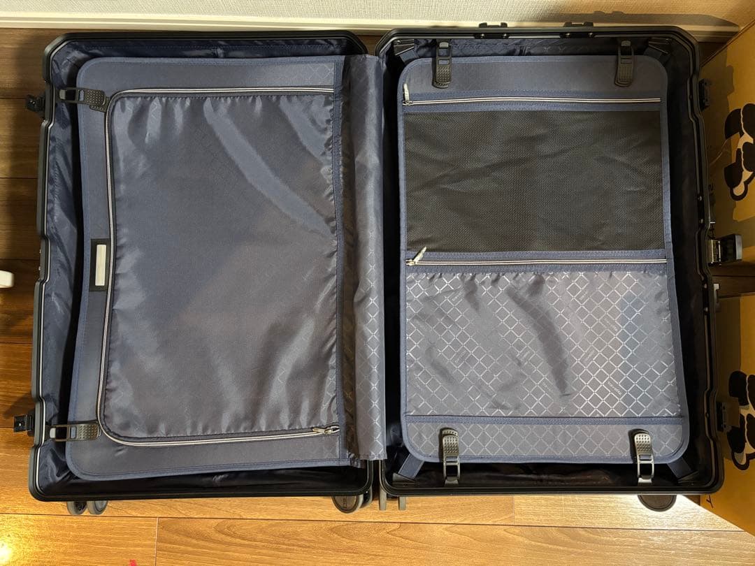 トラベライト スーツケース アルミフレーム Lサイズ 100L ブラック