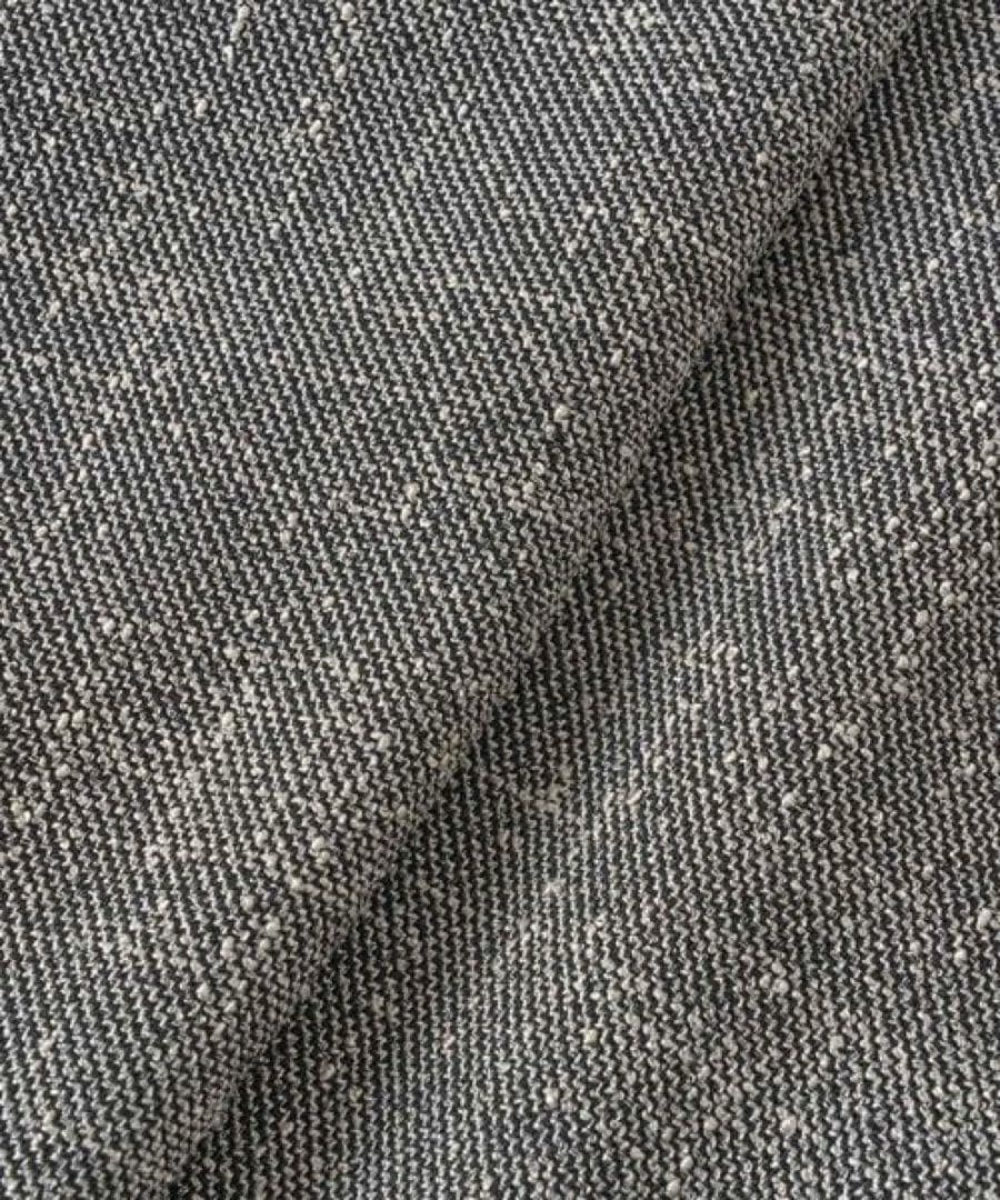 ノンウールツイードフリンジフレアワンピース