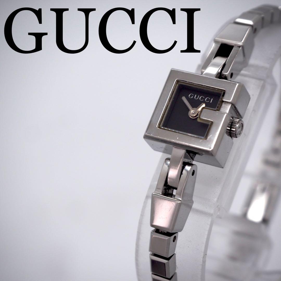 専用562 GUCCI Gロゴ　ミニ　102 レディース　ブラック　スクエア