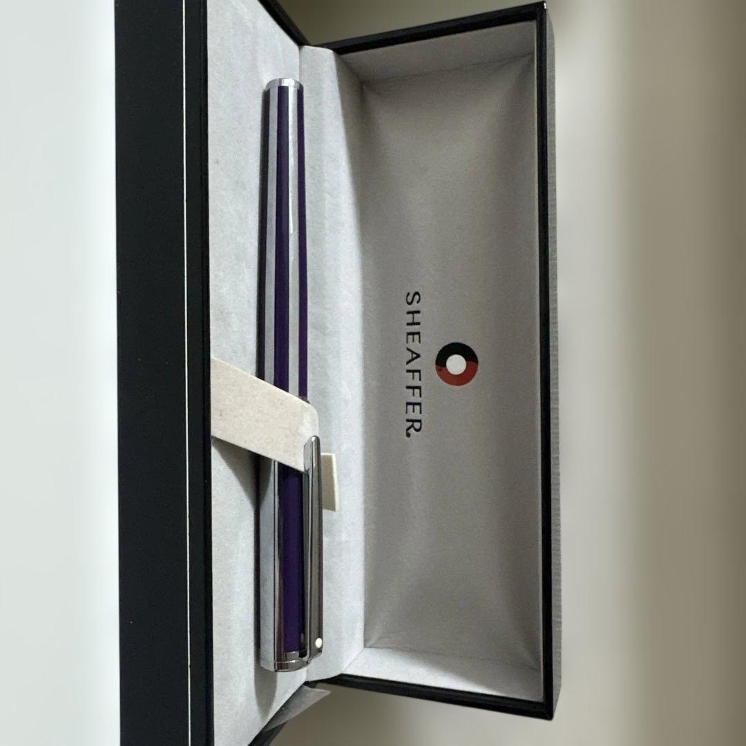 SHEAFFER 万年筆 紫色 未使用