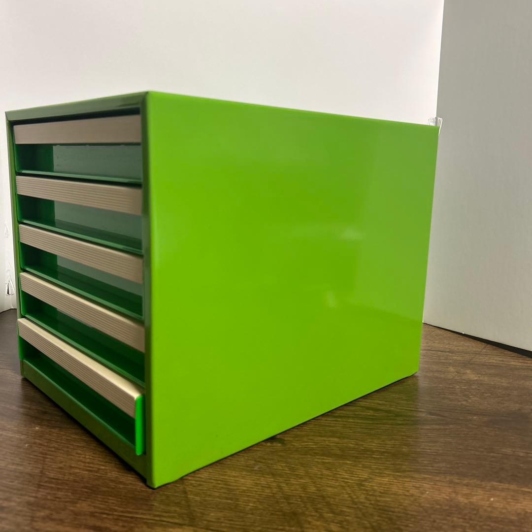 【美品】ヴィンテージ コクヨ 5段 レトロ スチール レターケース 昭和レトロ