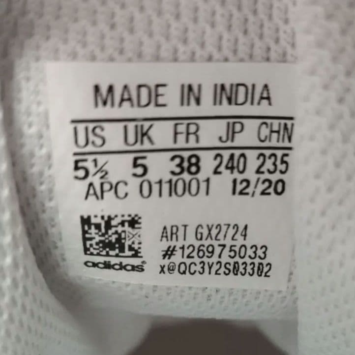 未使用☆24㎝☆ホワイト×ゴールド☆スタンスミス☆アディダス