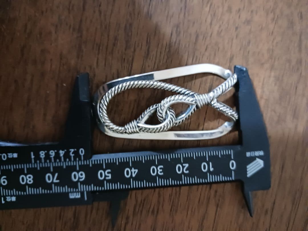 HERMES　シルバー 925 ヴィンテージ　マネークリップ 　エルメス