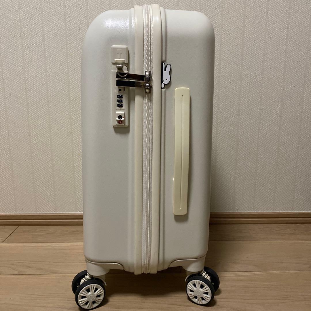 【ミッフィー】スーツケース（ホワイト）