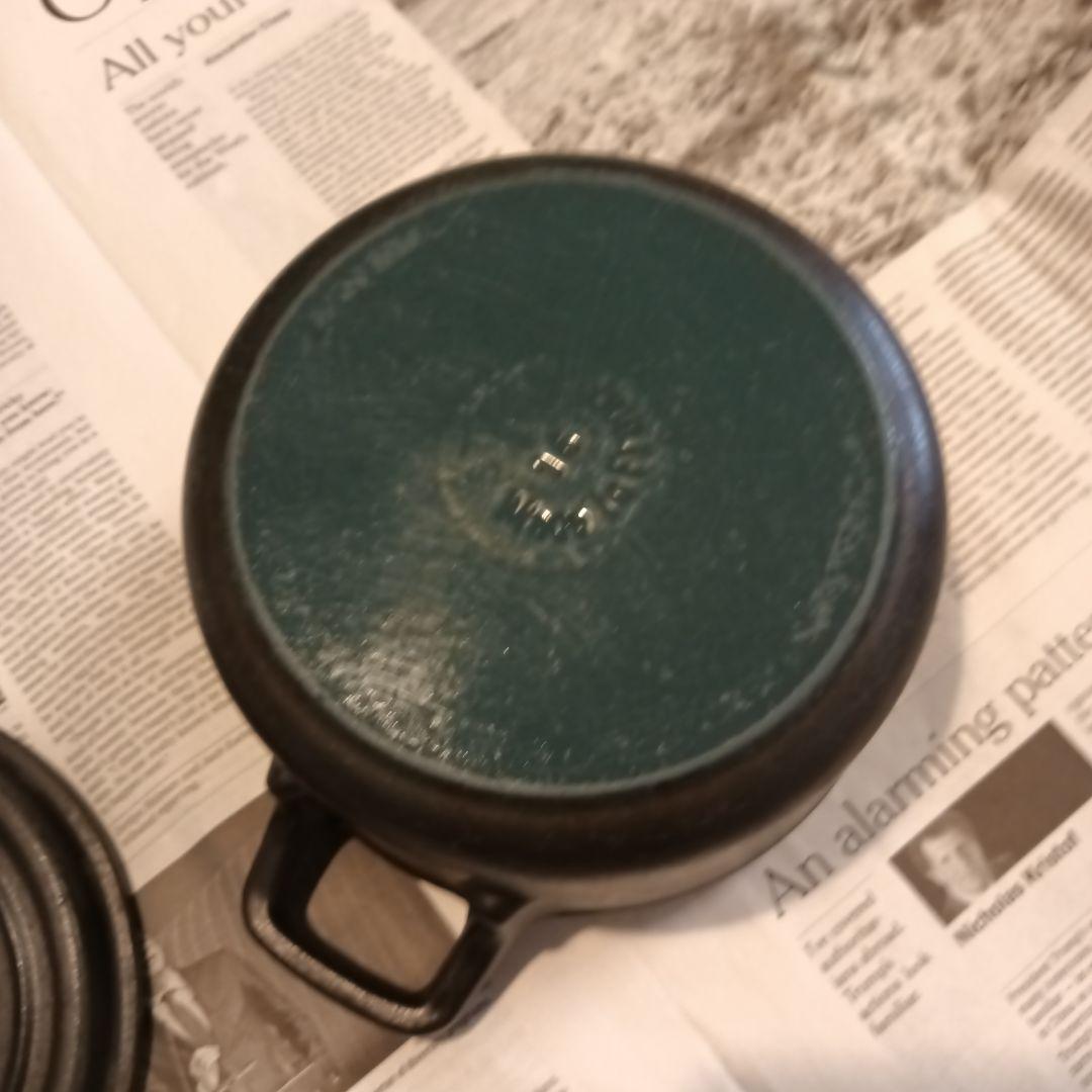 ストウブ ラ ココット 16㎝ 黒 廃盤