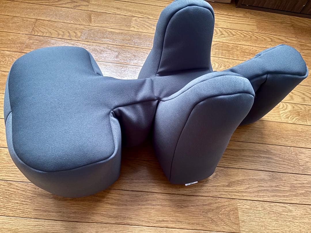 OneAid 撥水カバー付きリラックスクッション トイプードルサイズ グレー