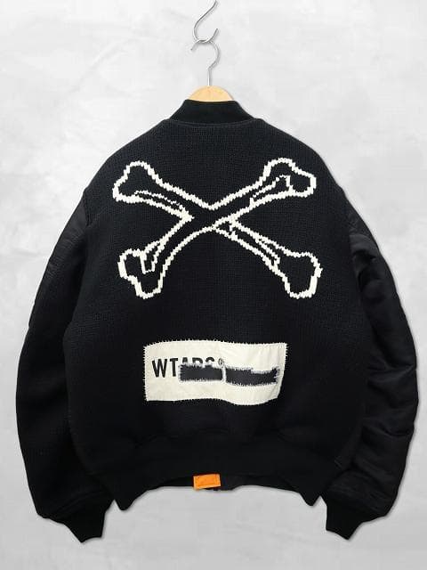WTAPS フライトジャケット ブルゾン 04(XL) BLACK(ブラック)