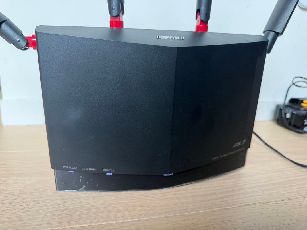 WXR-5700AX7P Wi-Fiルーター　バッファロー 10gポート搭載無線