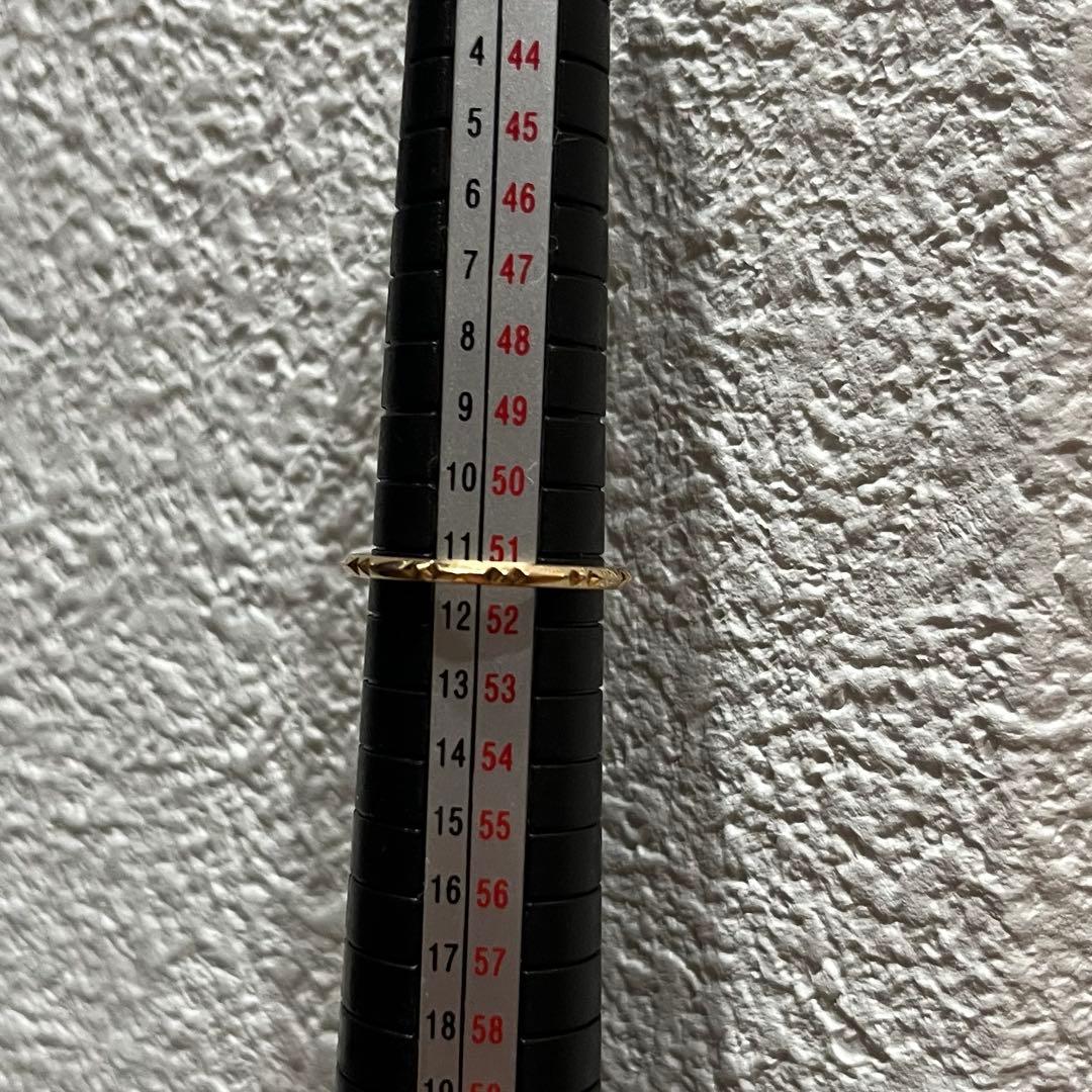 ティファニートゥルー バンドリング 指輪 K18 11号 TIFFANY&Co.