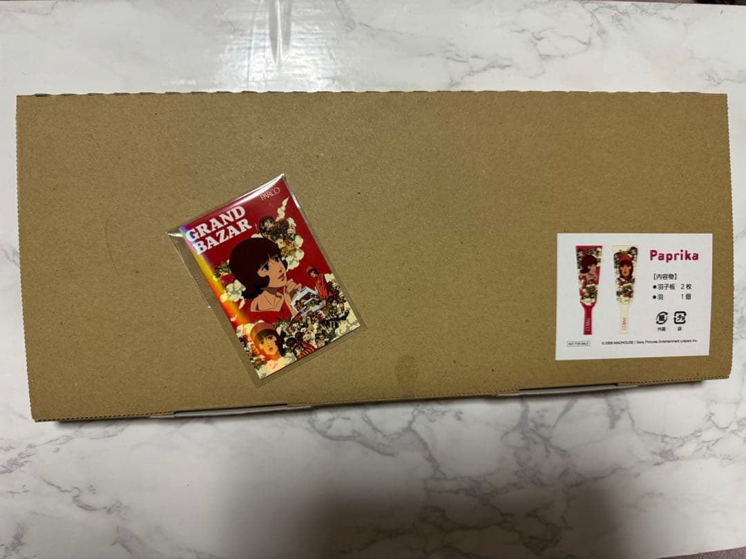 t*o様 Paprika 羽子板+ステッカー　セット　PARCO
