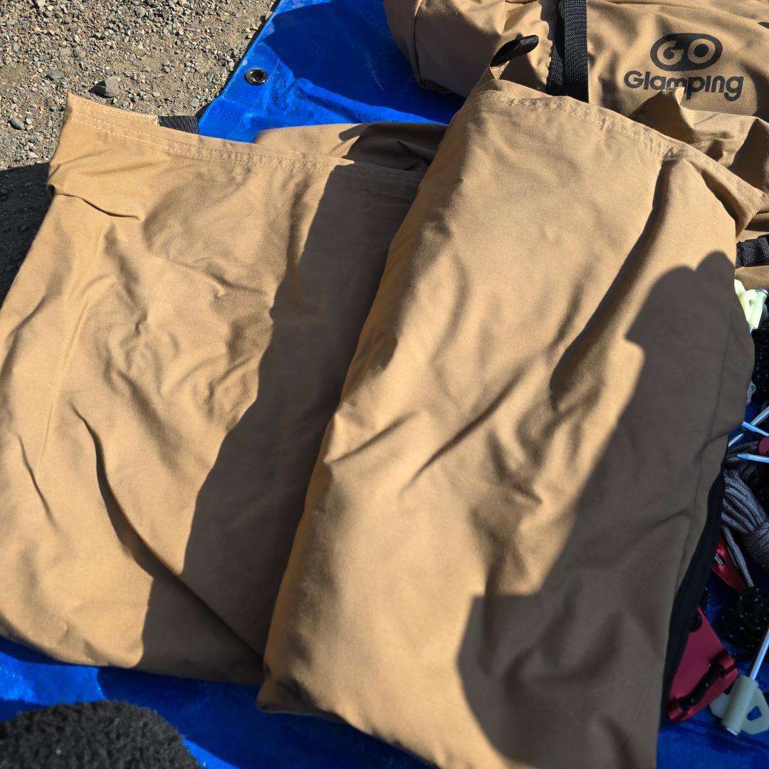 【GO Glamping】パップテントTC +〈豪華カスタムフルSET！〉