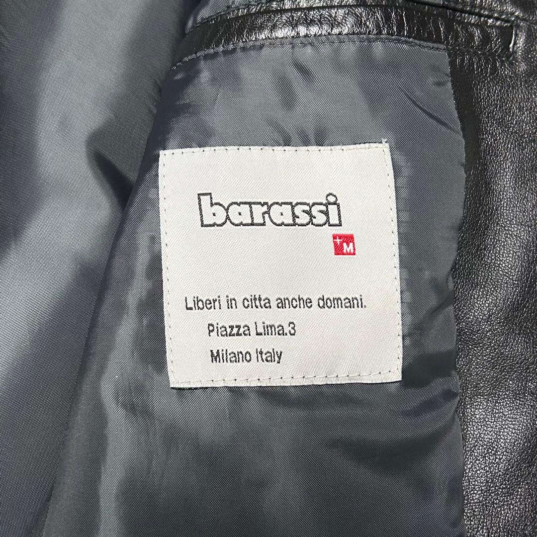 上質‼️ barassiバラシ ミラノ イタリア製 シープスキン ダウンコート