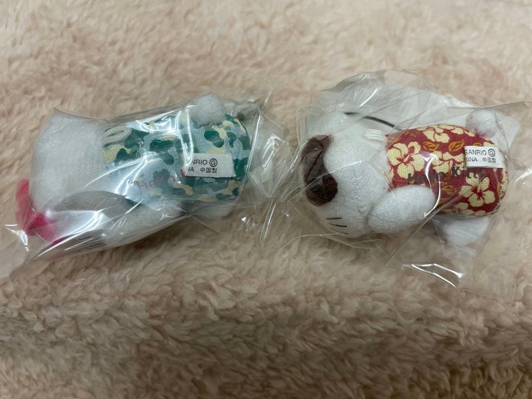 激レア！ハローキティマスコットストラップ ピロー風シリーズ10個セット