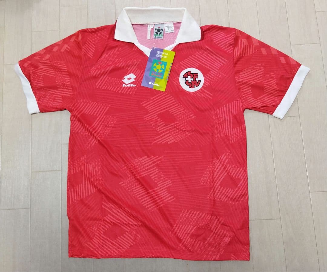 【新品未使用】94年スイス代表ユニフォーム