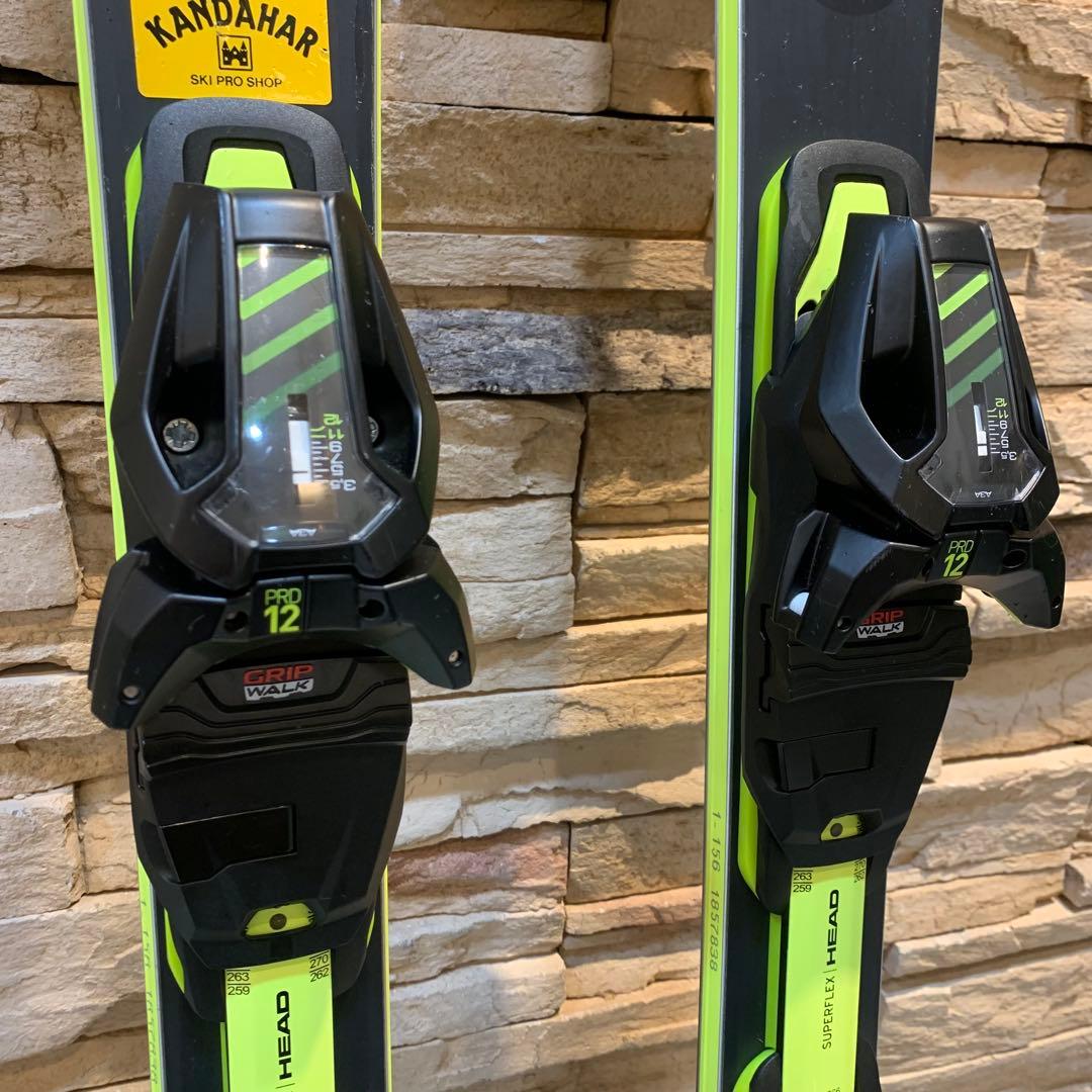 HEAD SUPER SHAPE e-SPEAD 21-22モデル156cm