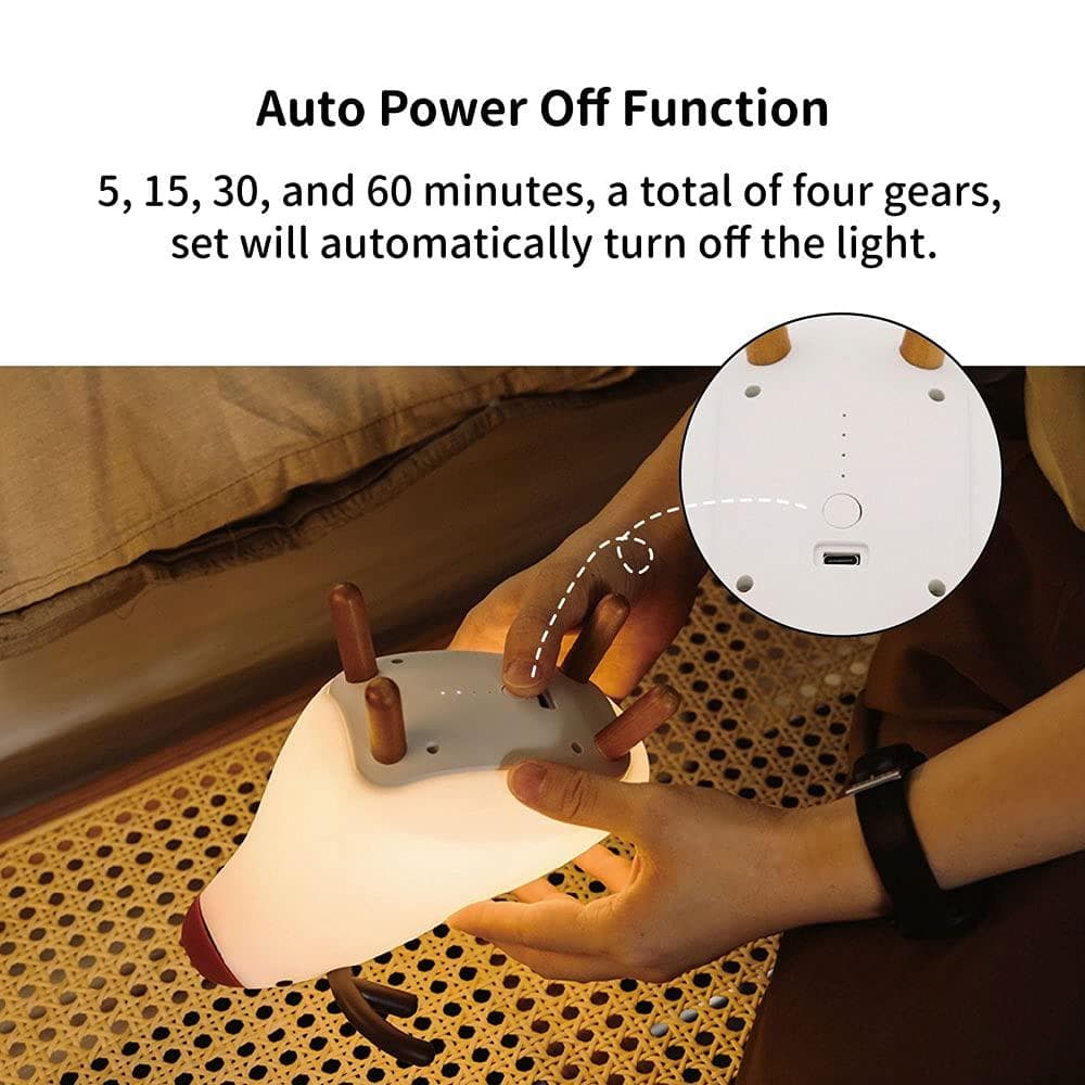 ライト トナカイの鼻に触れてみて 調光可能 間接照明