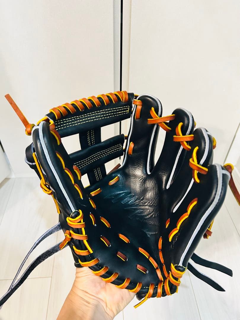 1月迄　SALE ミズノプロ　日本製　ジュテルレザー 型付済　新品未使用