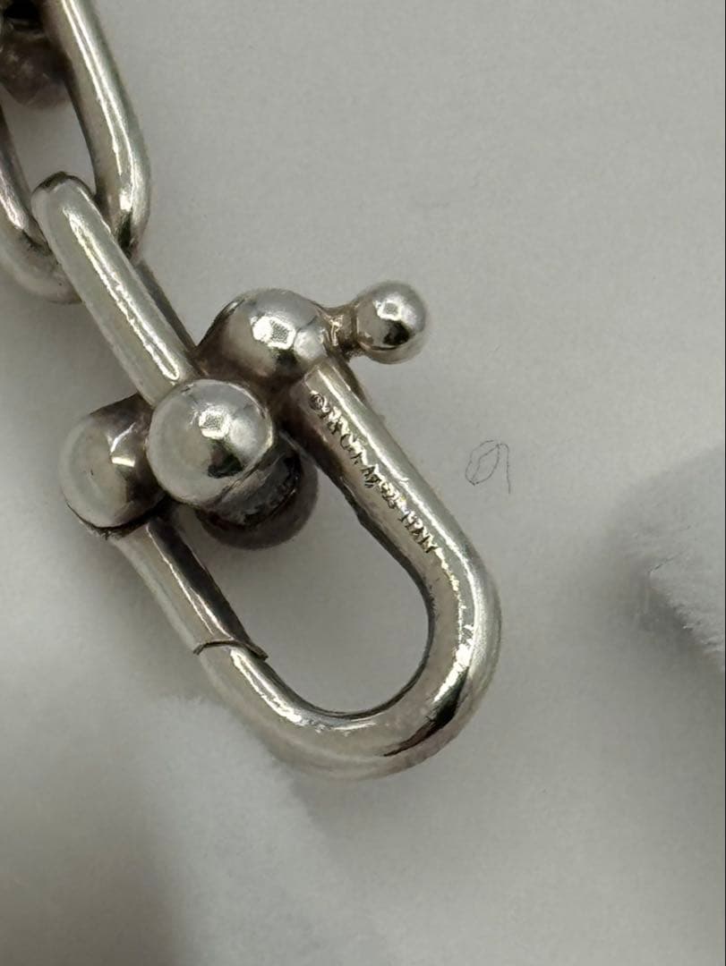 ティファニー TIFFANY ハードウェア スモールリンクブレスレットSV925