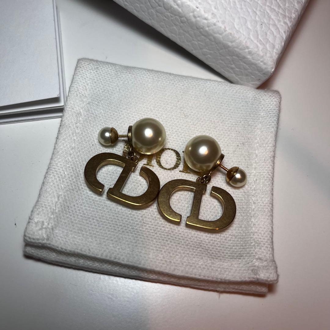 Dior Tribales ピアス パール ゴールド 正規品
