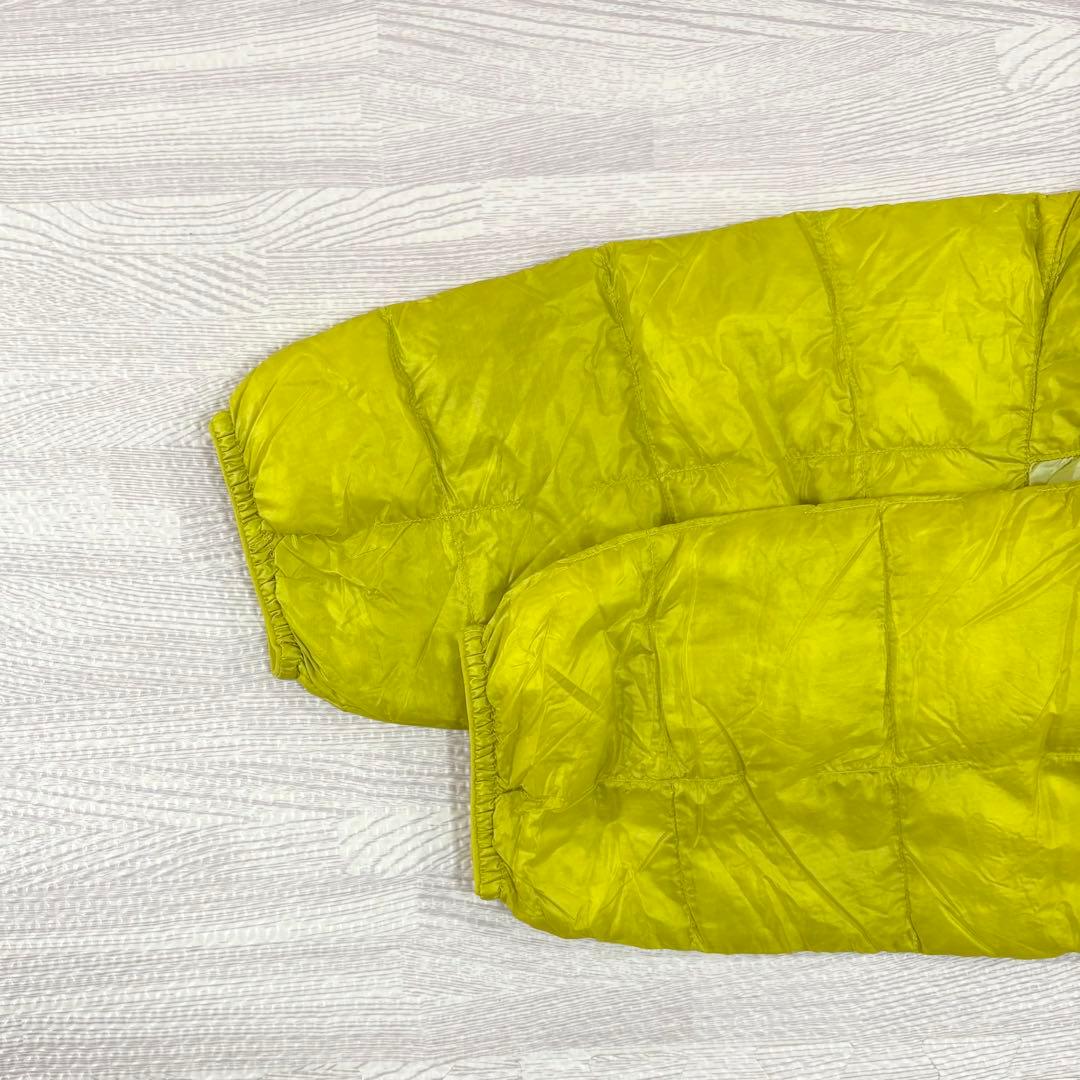 美品＊モンベル　スペリオダウンパーカ　イエロー　L　アウトドア　1101465