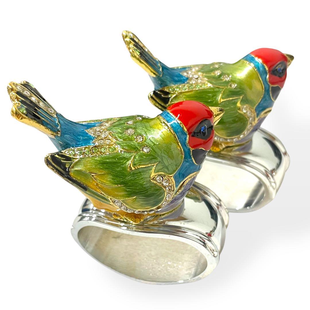 R*9様 【入手困難】Hans Turnwald 鳥のナプキンリング 8P