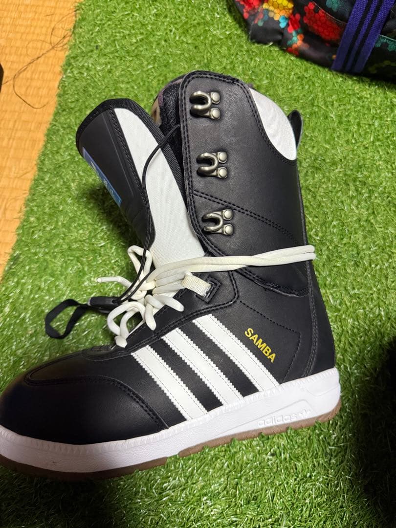 adidas SAMBA スノーボードブーツ ブラック/ホワイト