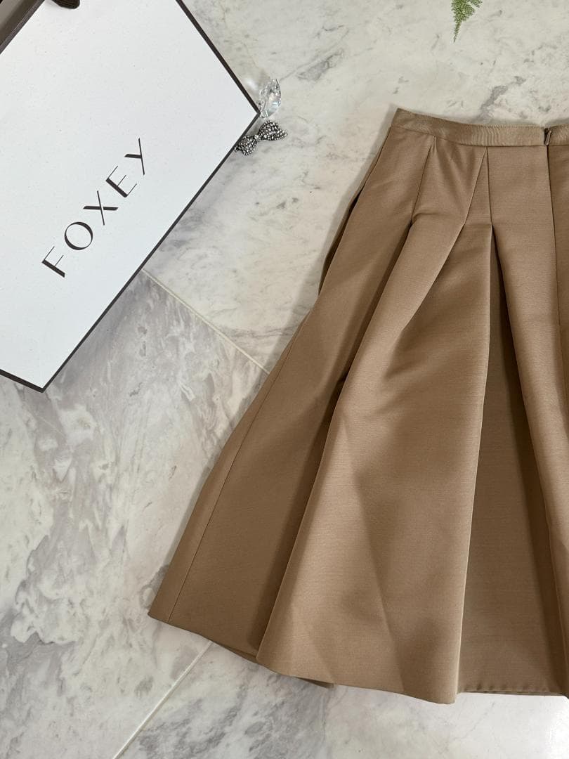 定価約11万✨極美品★FOXEYフォクシー スカート グレース シルクウール38