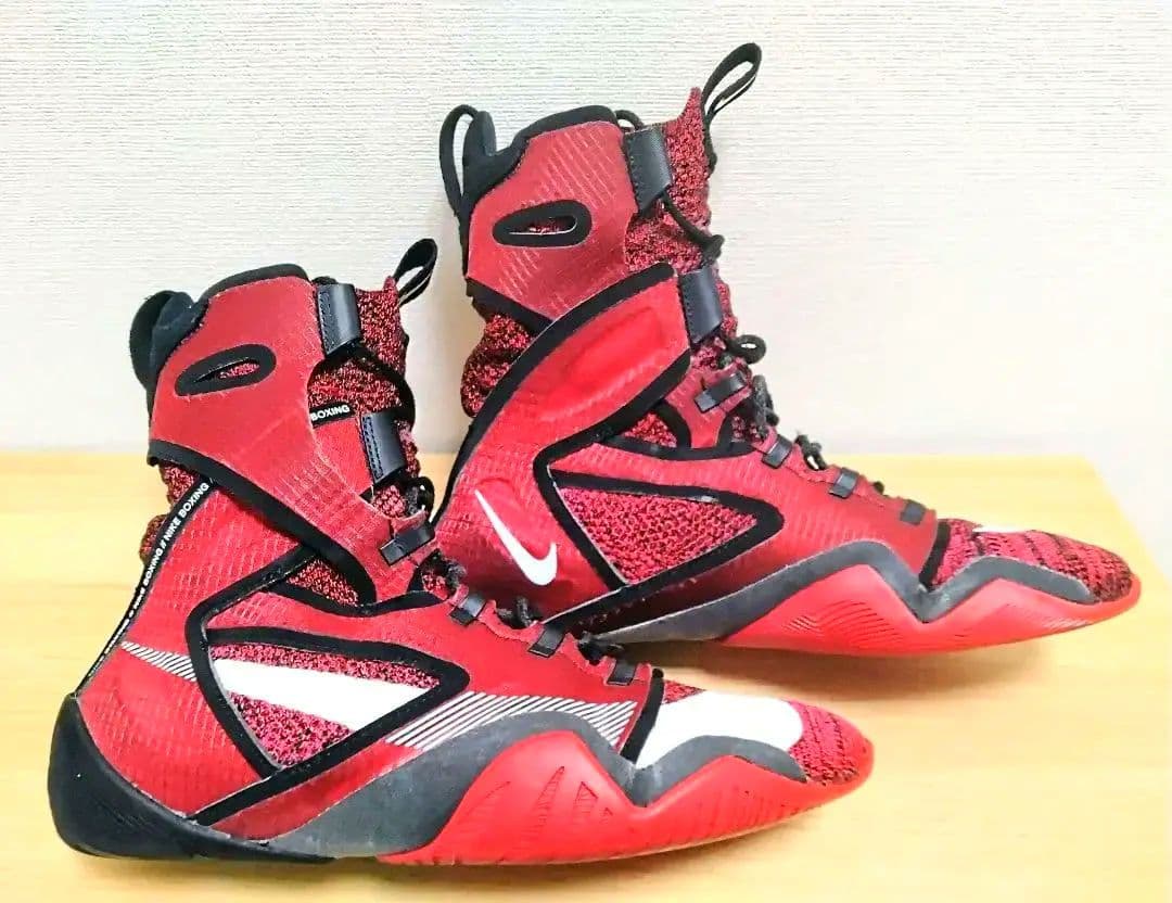 ナイキ ボクシングシューズ ハイパーKO2 赤 27cm／HyperKO
