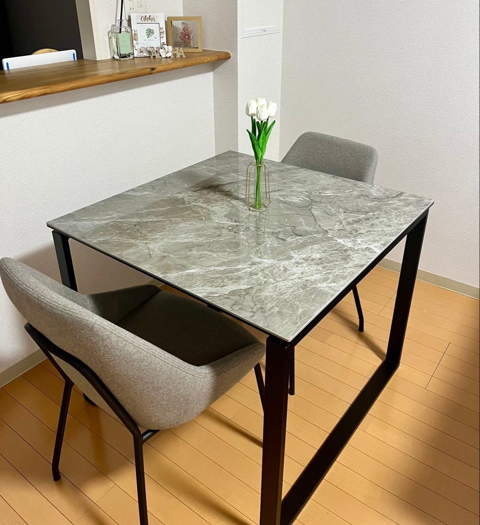 セラミックダイニングテーブル(セーラル85 CHN BE)