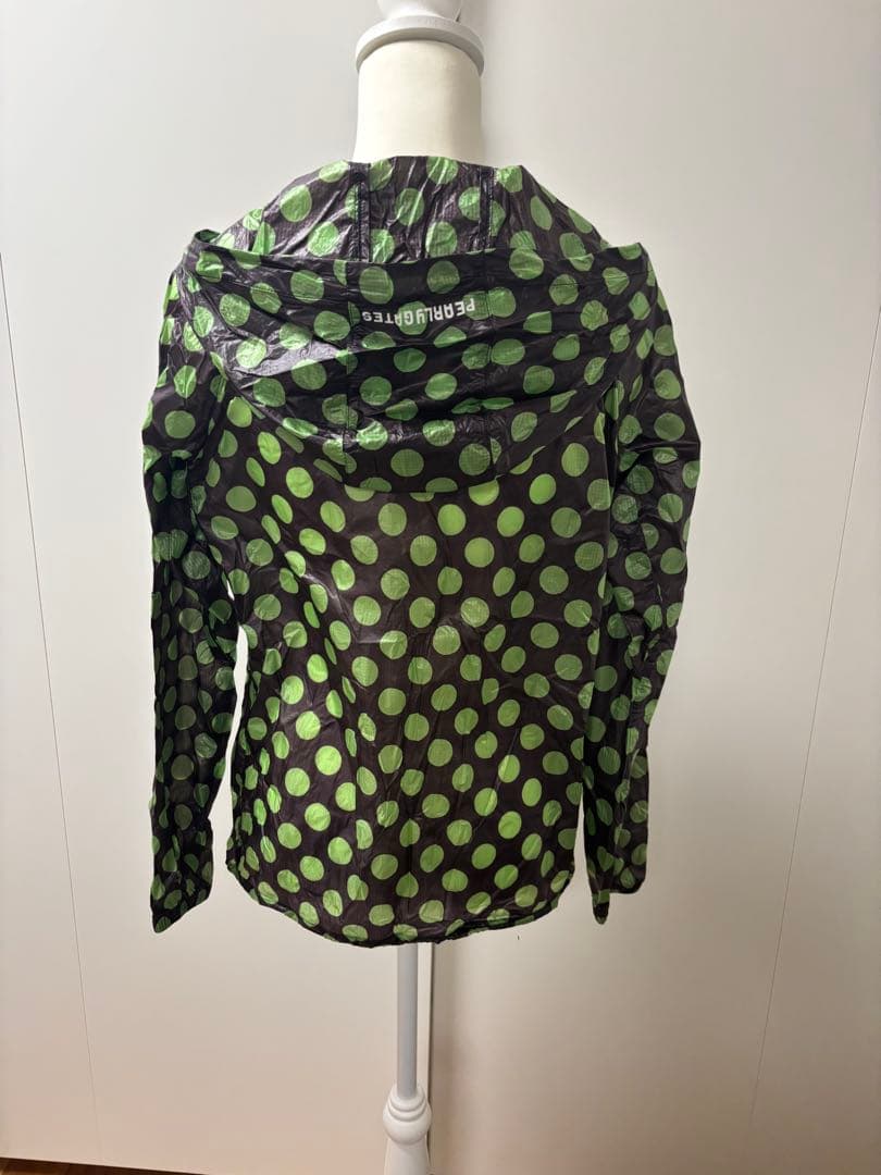 パーリーゲイツ フード付き水玉ウインドパーカー