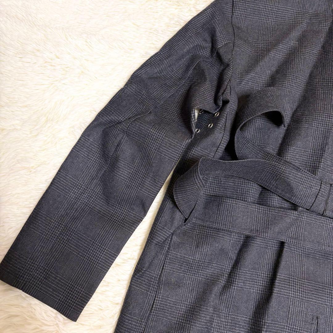 美品　MACKINTOSH ステンカラーコート 36 グレンチェック 英国製