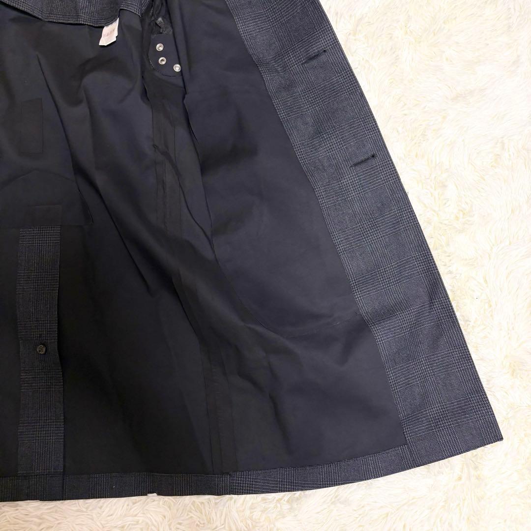 美品　MACKINTOSH ステンカラーコート 36 グレンチェック 英国製