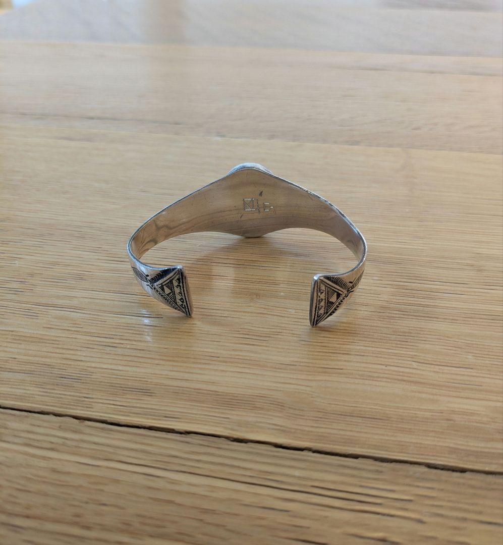 トゥアレグシルバー　オニキスブレスレット