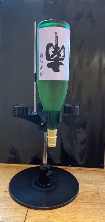 一升瓶用メジャー 4本用スタンドタイプ　日本酒