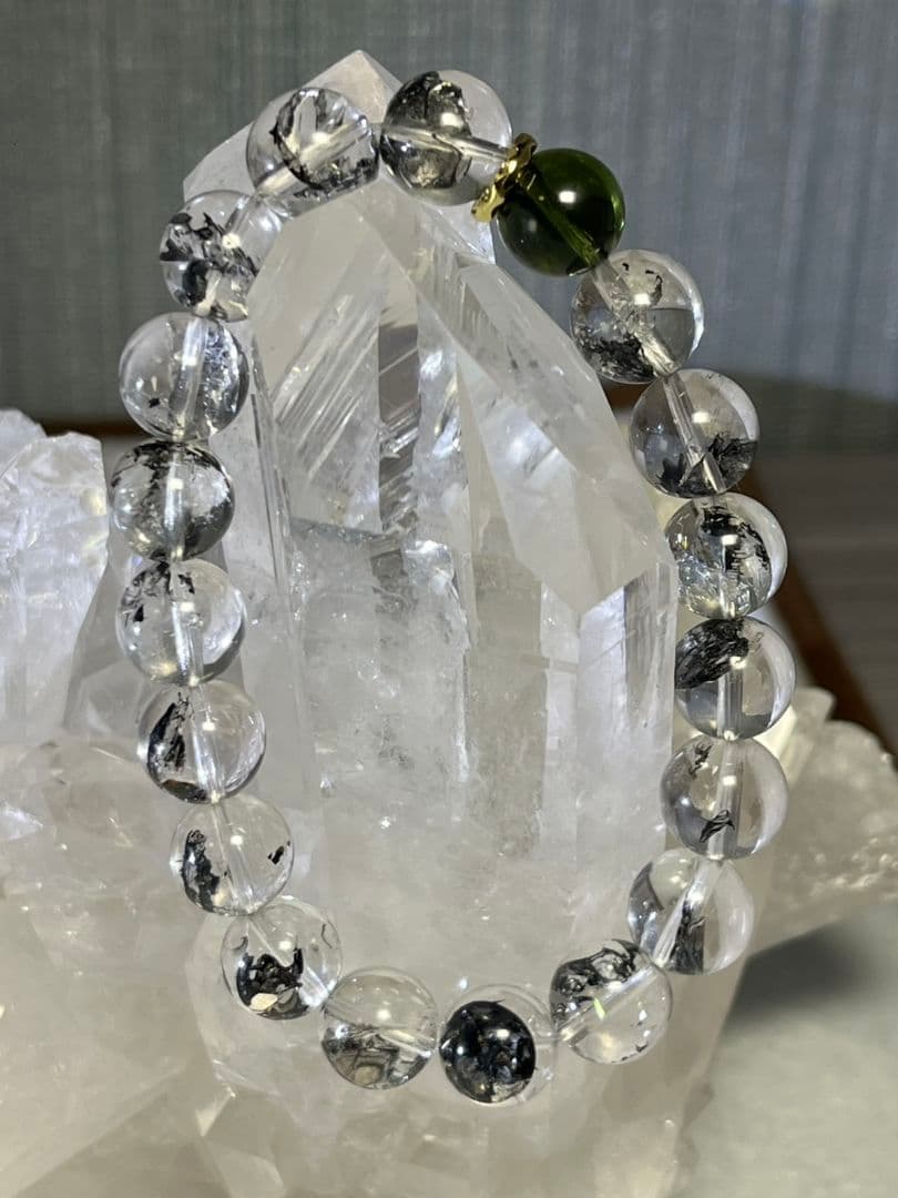 【プレミアムグレード】ダイヤモンドクォーツxモルダバイト