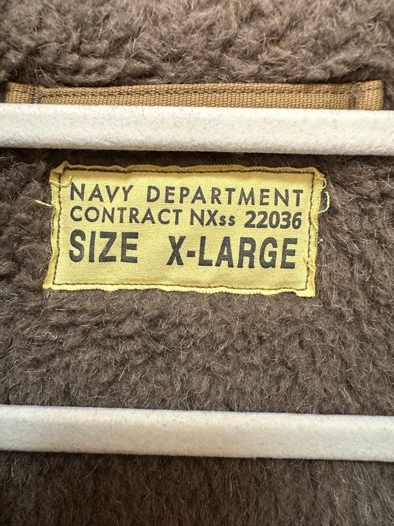 【XL】バズリクソンズ N-1 デッキジャケット ミリタリージャケット