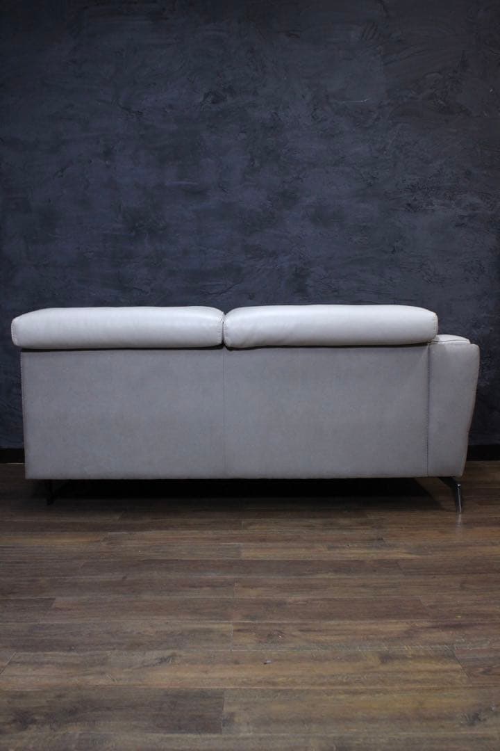 首都圏送無料〜ワタリジャパン 35万極上　本革　コーナー　ソファ　オフホワイト