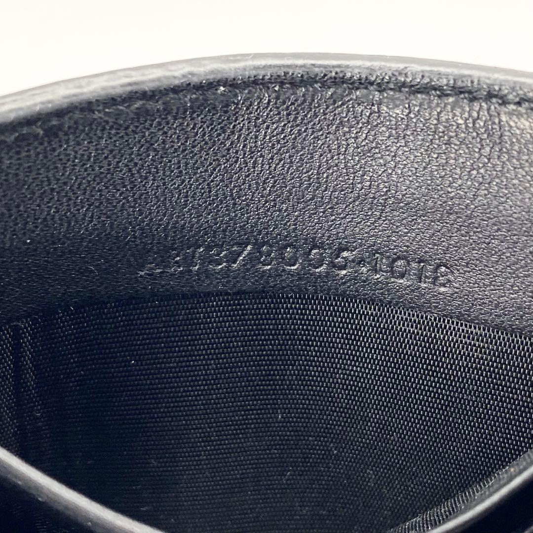 ✨希少✨SAINT LAURENT マネークリップ　クロコ　レザー　ブラック