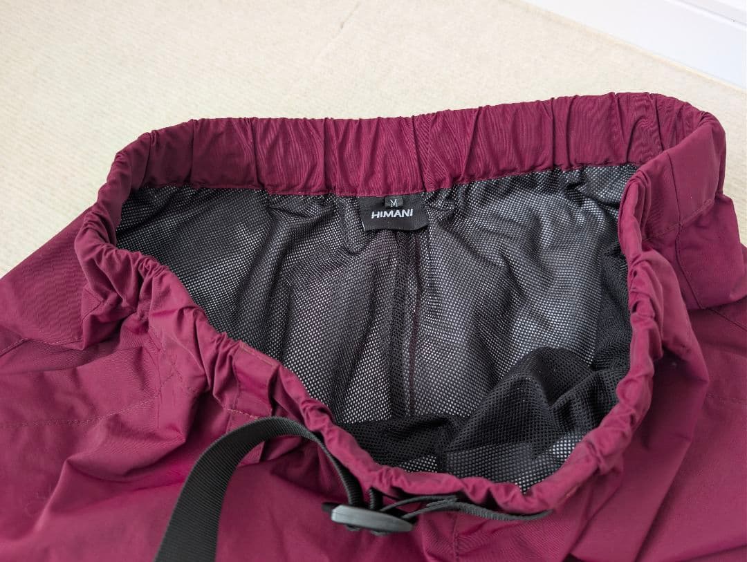 HIMASSMANIA/ハイマスマニア バーガンディ スノーウェア 上下セット