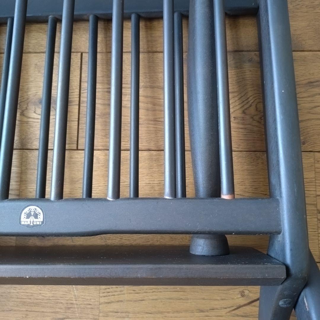 オールドマルニ マガジンラック マルニ木工 本立て 新聞入れ 昭和レトロ