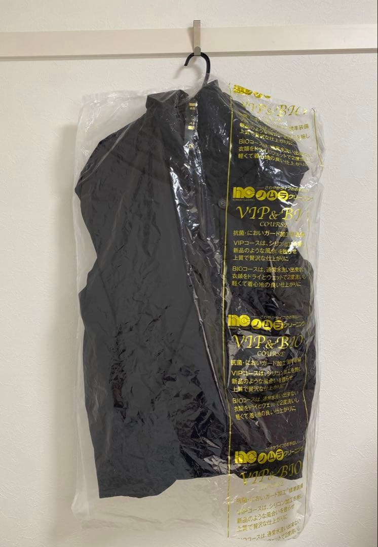 CYAN tokyo ストール ライク ダウン ベスト ブラック