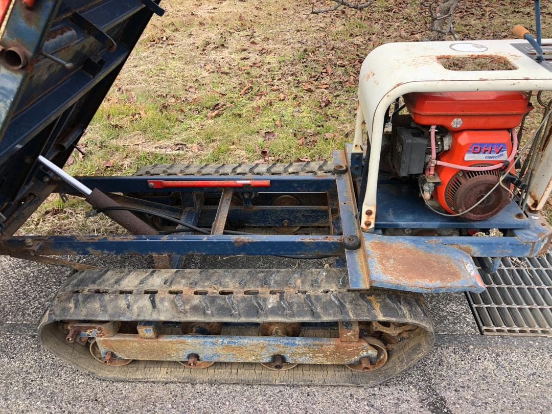 筑水キャニコム 運搬車 BFC612 油圧ダンプ