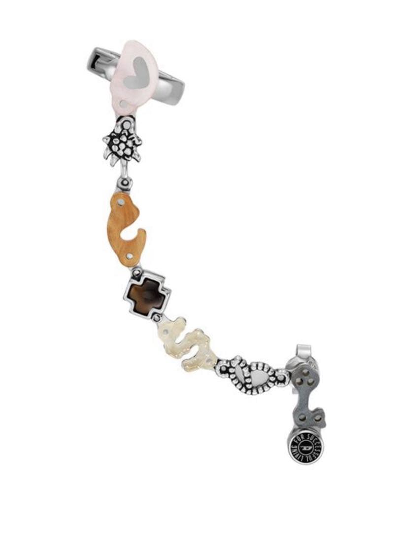 Diesel ステンレススチール製カフピアス