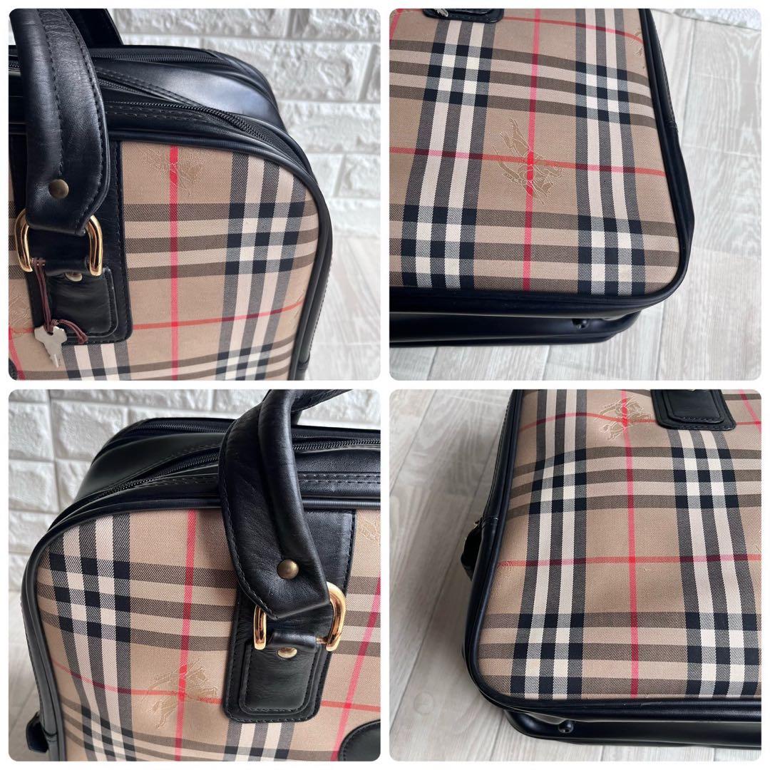 ⭐︎BURBERRY⭐︎ノバチェック ボストンバッグ 大容量 ヴィンテージ