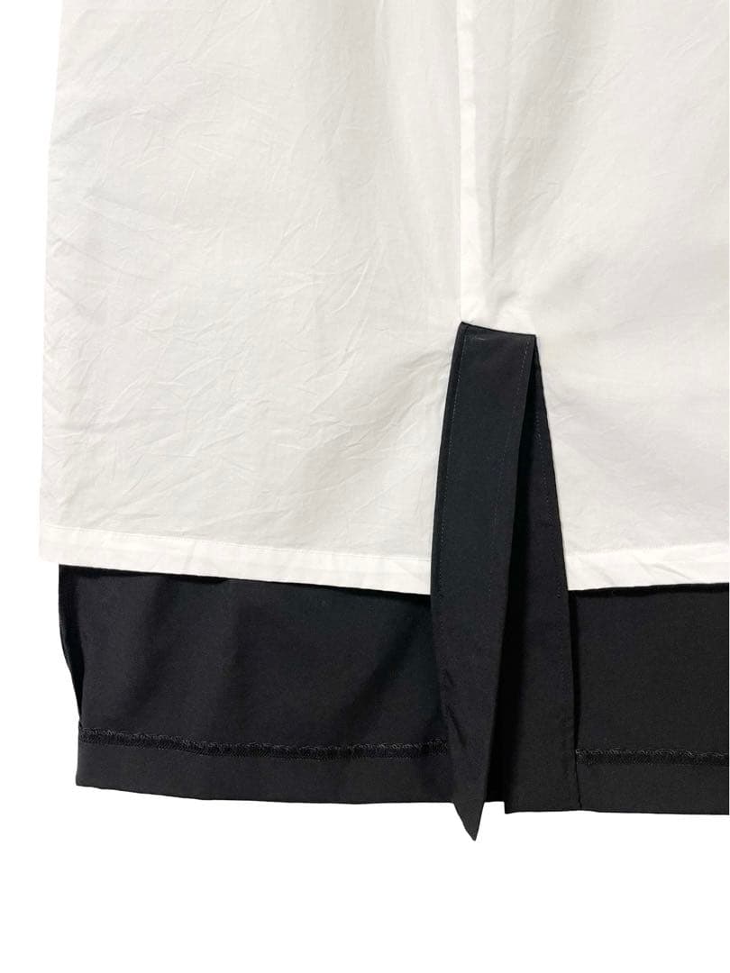 2022ss コムデギャルソン コムコム 縦横フリル リバーシブルスカート