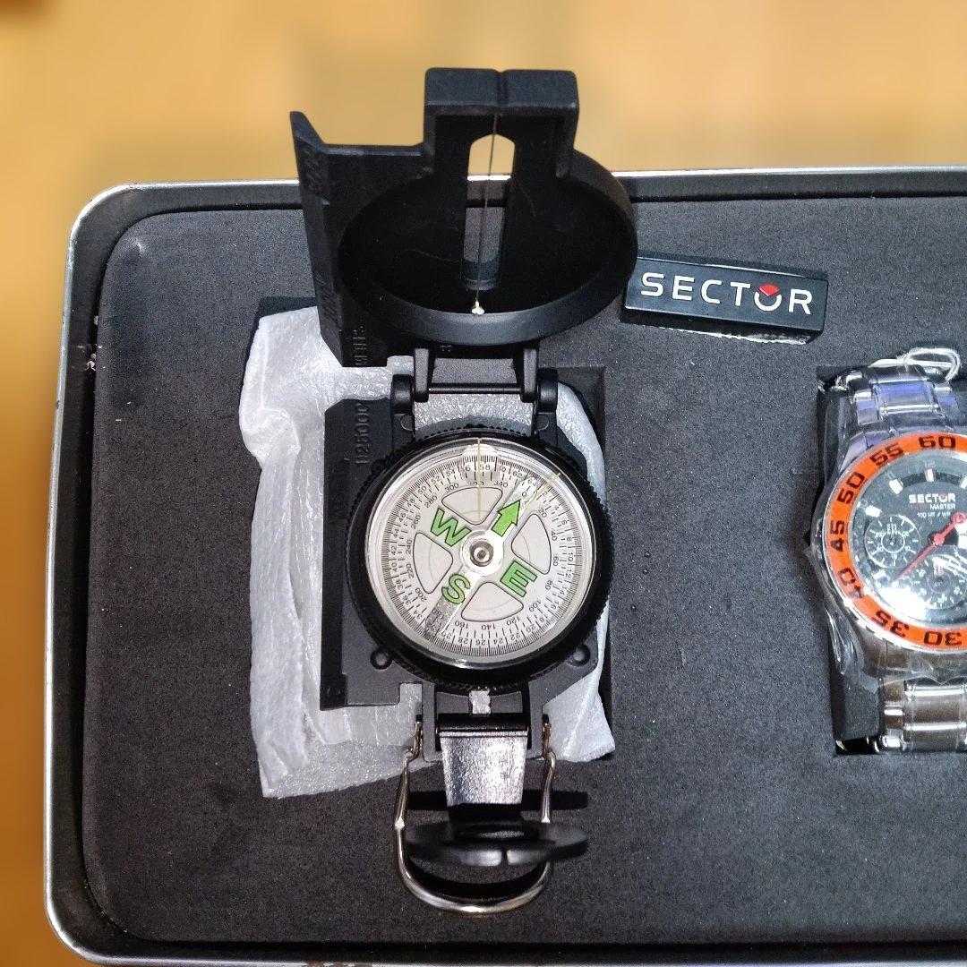 SECTOR　PILOTMASTER＆ミリタリーコンパスセット
