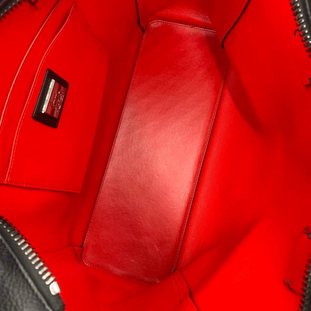 美品 ルブタン トートバッグ カバイカー レザー ビンテージ 00s レディース