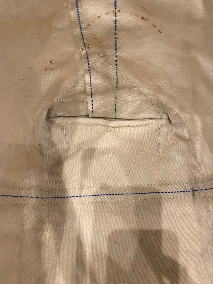 80s エルエルビーン　トートバッグ　2色タグ ネイビー　フェード　L 襤褸