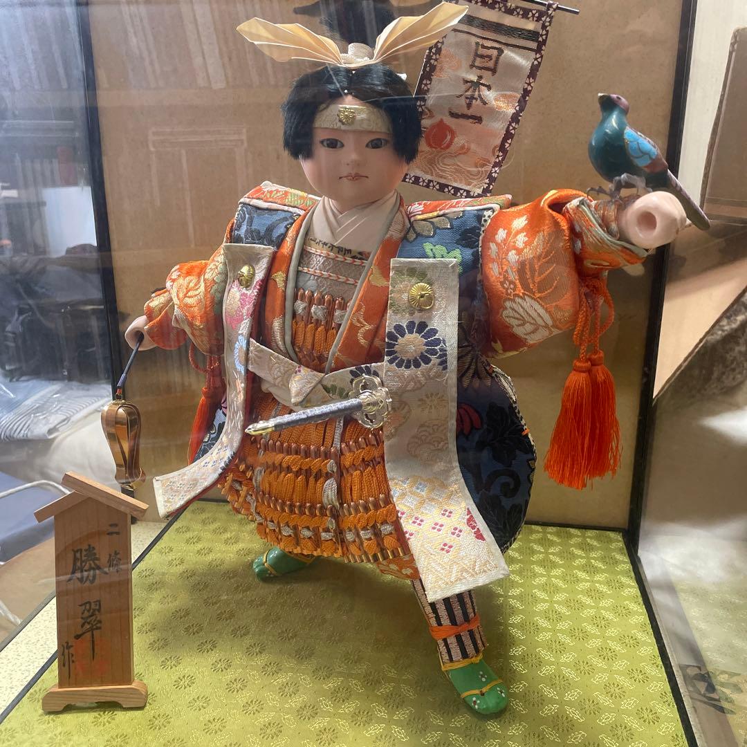 桃太郎★端午の節句★レトロ★ヴィンテージ★勝翠作★送料込み